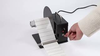 Automatic Label Rewinder - 1.5"/3" Core Holder, Bidirectional Rewinding, 4.1" Wide