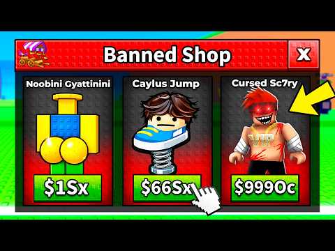 Escape Tsunami, But There's a BANNED SHOP!