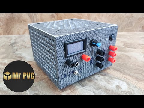 How to make a powerful DC power supply from PC power supply & pvc pipe