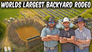 Inside the World’s Largest Backyard Rodeo!