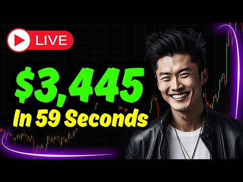 LIVE Trading NQ Futures $3,445 In 59 Seconds @ 02:00 Timestamp (May 2, 2025)