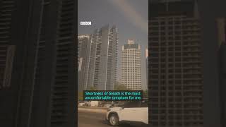How big oil's air pollution endangers millions in the Gulf - BBC World Service #shorts