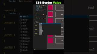 CSS Border Style Explained 🤯 #css #codingstella #animation
