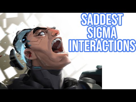 Sigma's Depressing Interactions - Overwatch 2
