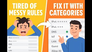 Simplify OPNsense Rule Managment With Categories