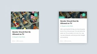 Tutoriel CSS : Card UI