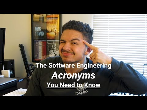 The Software Engineering Acronyms You Need to Know