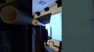 Vocal Shield Hack for Ceiling Reflections in Home Recording Studio #shorts#homestudio