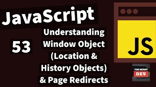 What is Window Object in JavaScript ? - #53