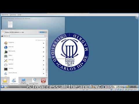 The Linux desktop and command interpreter