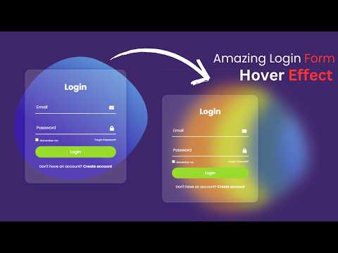 Amazing Animated Login Page with Hover Effect using HTML CSS Only ❤️ @mrcodebox33