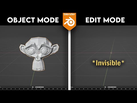 Mesh NOT Showing in Edit Mode | Here's the FIX