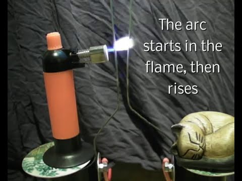 Jacob's Ladder - flame assisted