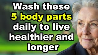 Wash These 5 Body Parts DAILY to Live a Longer Life | Advice for the elderly
