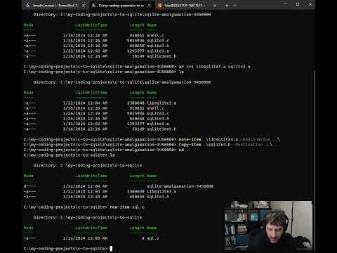 Getting started with SQLite in C