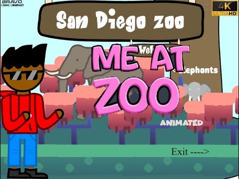 Me at the Zoo Animated | 4K 60FPS | jawed