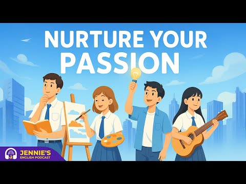 English Podcast | How to Discover and Nurture Your Passion? | Jennie’s English Podcast