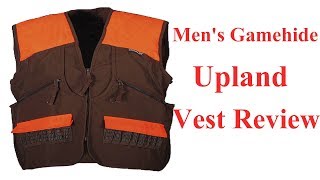 Men's Gamehide Upland Vest Review - Best Upland Hunting Vest
