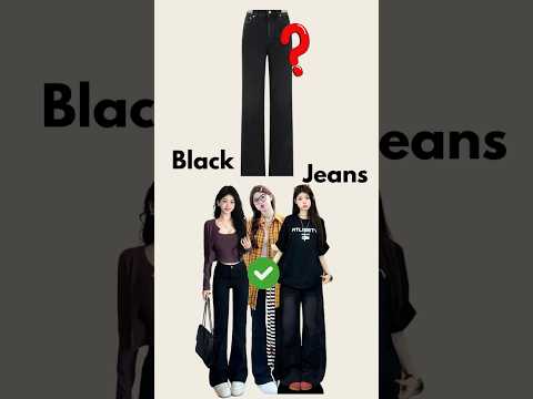 5 Better Ways to Wear Black Jeans #koreanfashion #stylingtips #ulzzangfashion #ulzzang