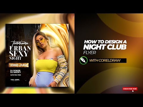 HOW TO DESIGN A CLUB FLYER #flyerdesign #flyer #socialmedia #club
