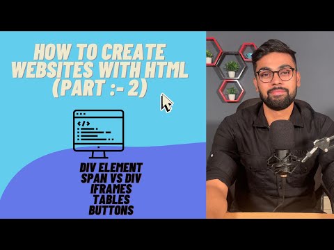 How to create websites in HTML-(PART 2)(Hindi)