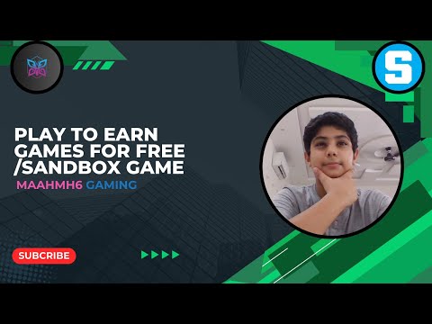 Play to earn crypto games/Sandbox Game#games#education #gaming #learning#update #skill #crypto#nft