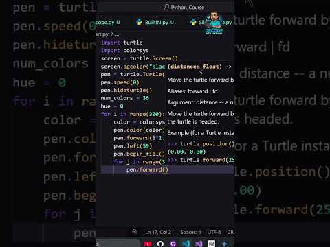 Hexagon Pattern | Python Shorts 🔥 | Python Programming | #python #java #pythontips #pythontricks