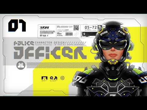Character Design : : Police OFFICER