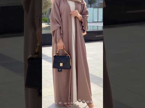 Top Elegant Abaya Designs | Trandy Abaya Designs 2024 | #abayadesign #modestoutfits #shortvideo