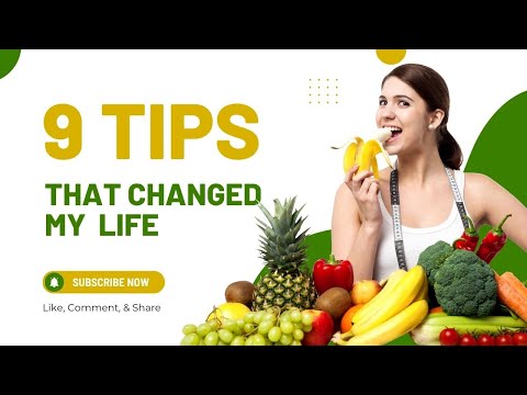 Healthy habits that changed my life | 9 health tips