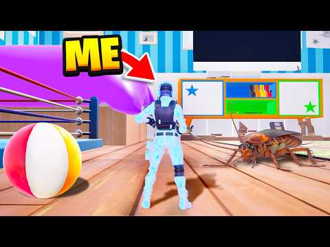 Fortnite Mini Games But, We are TINY!
