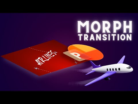 How To Animate Airline Slides #powerpoint
