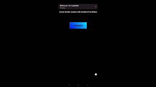 Create Double Shadow and Gradient Text Button By simple Html Css