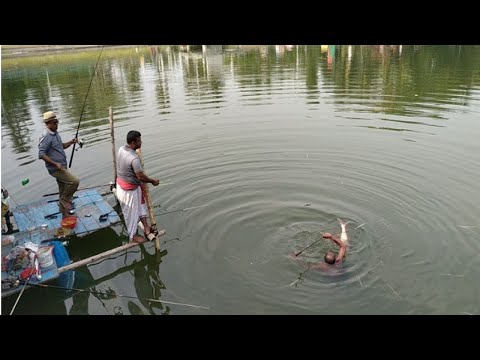 Best Amazing Polo Fishing In The World.  . foodfun friend  | ছিপ দিয়ে মাছ ধরা