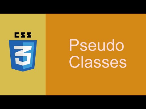 Learn CSS - Pseudo Classes