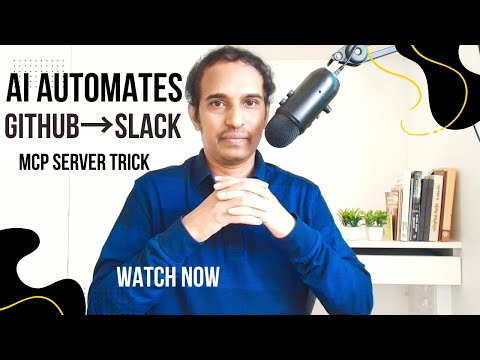 GitHub to Slack Integration with AI - MCP Server Step-by-Step