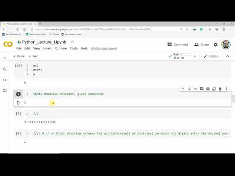 Lecture 1:Python Basics