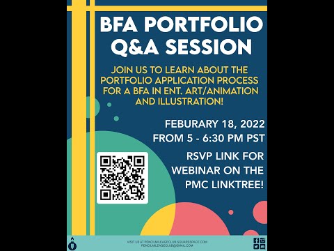 BFA Portfolio Info Session Spring 2022