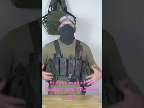 Budget chest rig talk #camping #shootinggames
