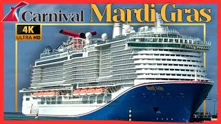 The Ultimate Carnival Mardi Gras Cruise Ship Tour in 4K HD - Best on YouTube