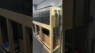 Building the 220 Gallon Plywood Tank. 500 gallon next?? #plywood #diy #aquarium #fish #cichlid