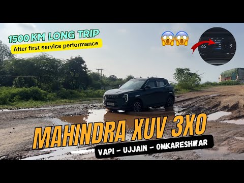 First Road Trip 1500 km Ujjain to Omkareshwar on Mahindra XUV 3XO EP-02 | xuv 3xo AX5 Deisel