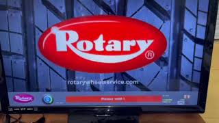 How to check software and database version Rotary aligner