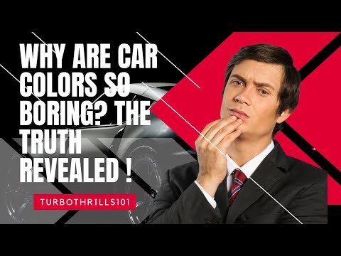 The Hidden Secret of Dull Car Colors Exposed!