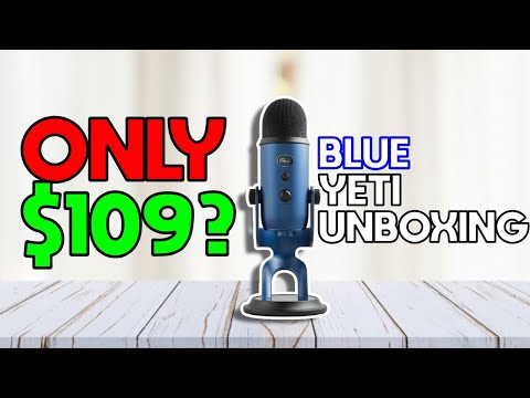 UNBOXING THE BLUE YETI!