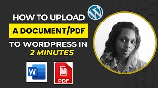 How to Upload a Document/PDF to Wordpress (in 2 minutes)