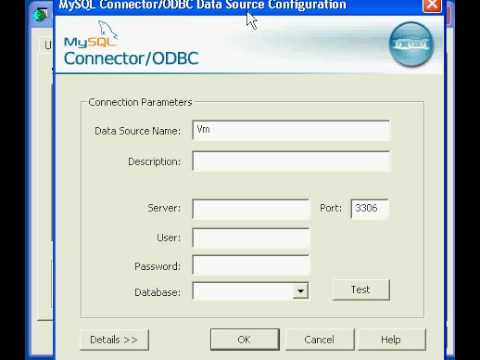 How to configure the ODBC