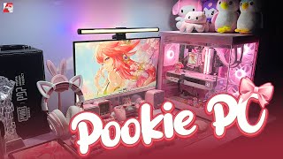 190K Pink Pookie PC Build for a Designer | Ft. 5060ti Polar Fox