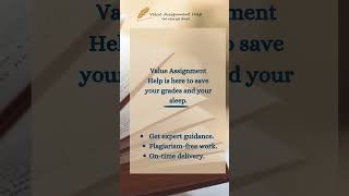 Top-Quality Assignments, On Time — Every Time 💫 | Value Assignments Help #assignmenthelp
