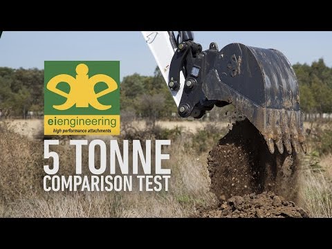 eiengineering 5 tonne bucket comparison test
